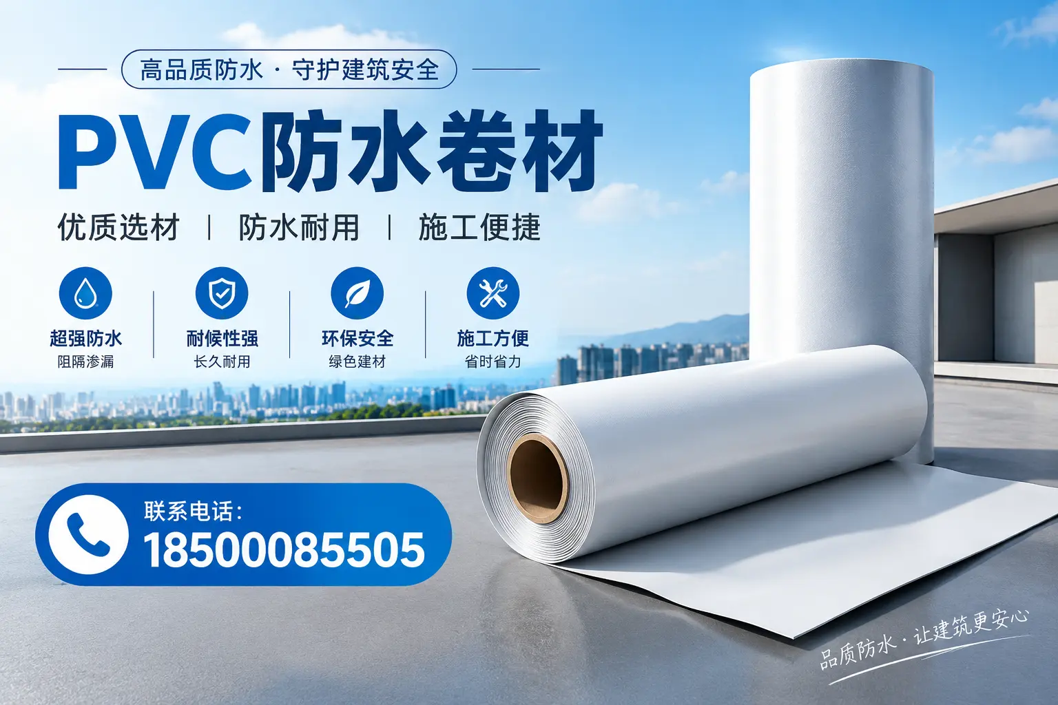 如何评估PVC防水卷材的性价比?淮北消费者必读